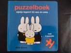 NIJNTJE PUZZEL BOEK LOGEERT BIJ OPA EN OMA DICK BRUNA, Ophalen of Verzenden, Zo goed als nieuw, Dick Bruna, Uitklap-, Voel- of Ontdekboek