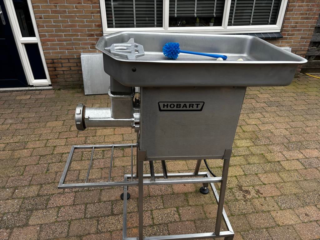 Hobart Vleeswolf (Molen) 380V - Zeer Weinig Gebruikt, Ophalen, Gebruikt, Bakkerij en Slagerij
