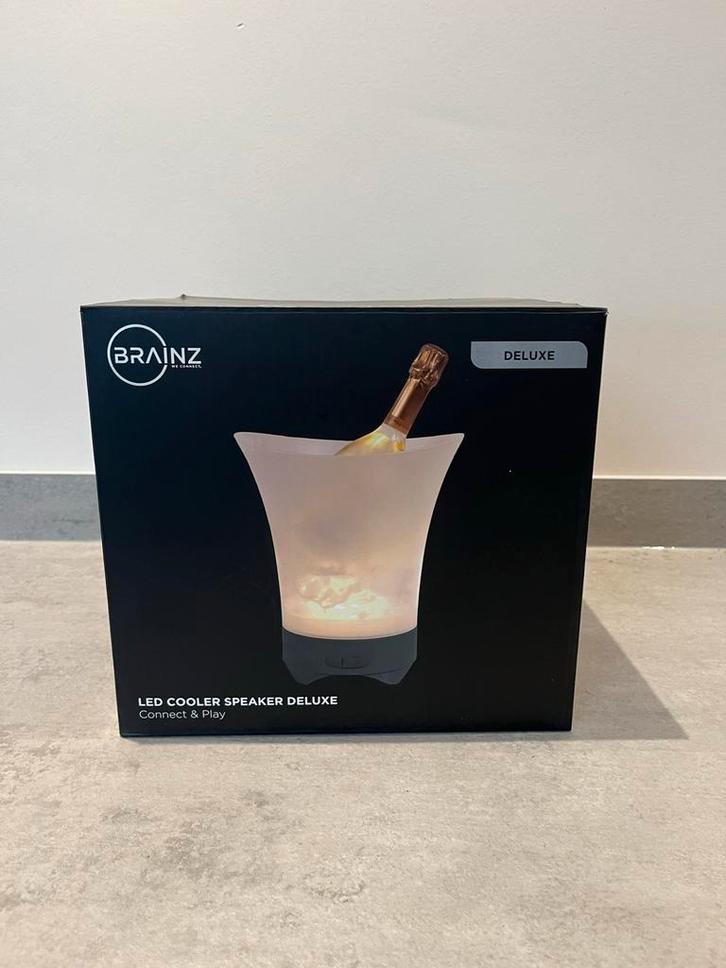 Brainz LED Cooler Speaker Deluxe - Nieuw in doos, Audio, Tv en Foto, Luidsprekers, Nieuw, Overige typen, Minder dan 60 watt, Overige merken