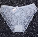 Sexy doorzichtige witte kanten slip maat M/L, Verzenden, Wit, Slip
