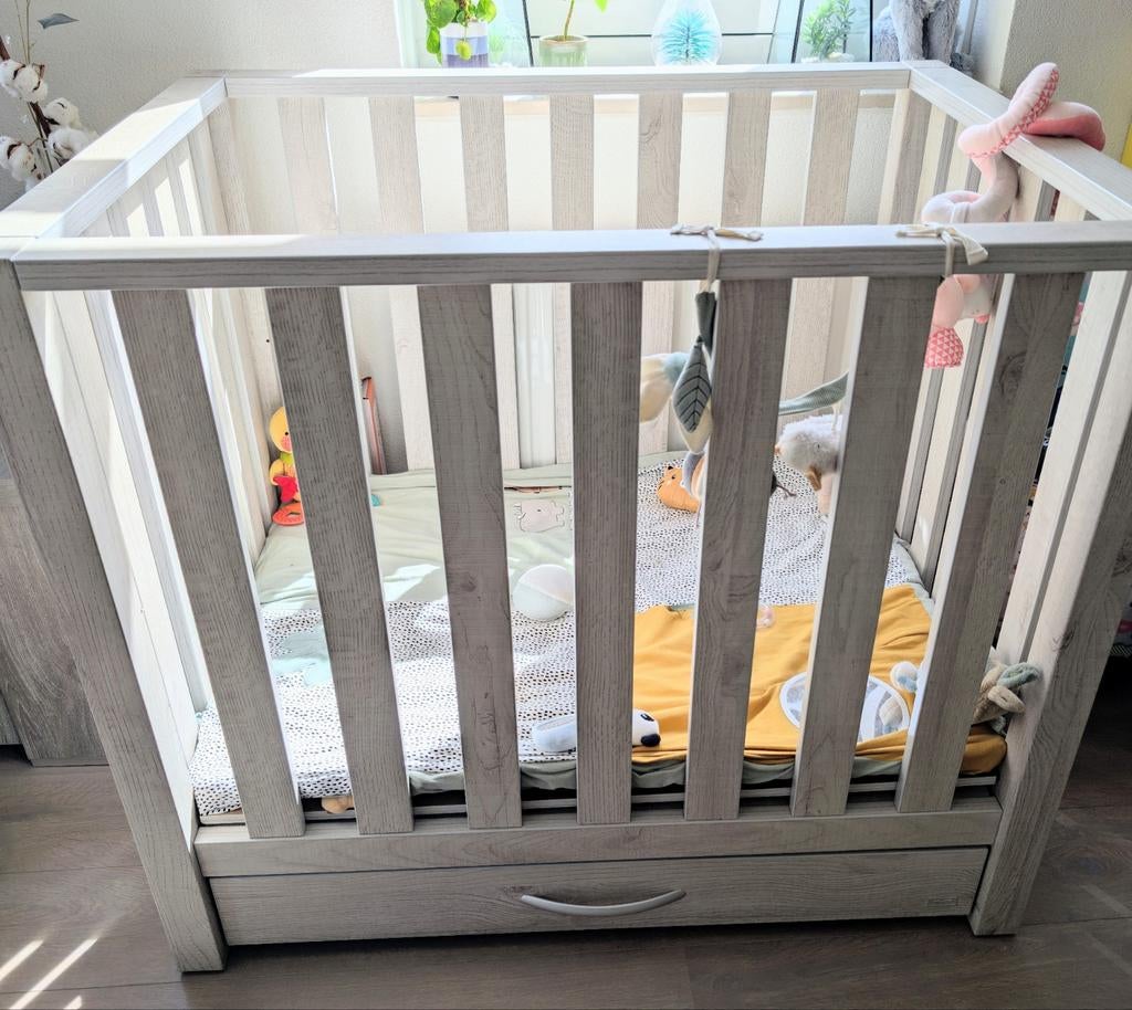 TWF baby box met lade, matras en boxkleed verbaudet, Kinderen en Baby's, Ophalen, Gebruikt, Boxkleed