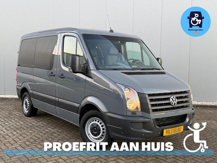 Volkswagen Crafter Rolstoelbus 6 Persoons (Airco) Laag tarie, Auto's, Bestelauto's, Bedrijf, Te koop, Aangepast voor mindervaliden