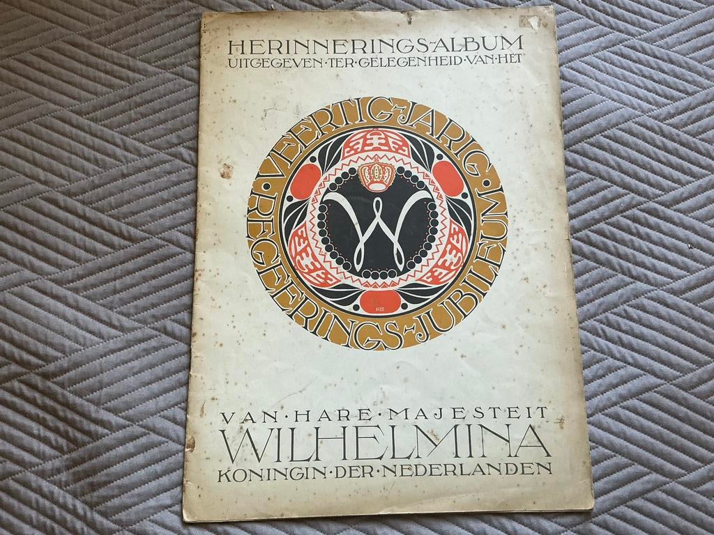 Herinneringsalbum Wilhelmina. Ophalen, Ophalen, Zo goed als nieuw