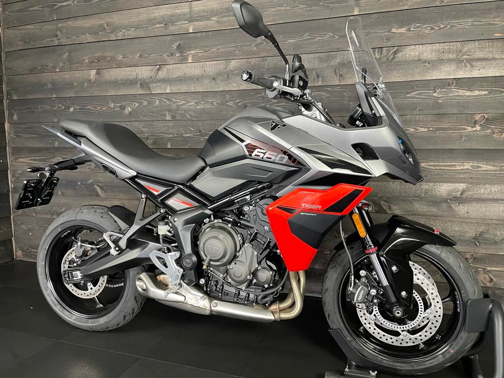 Triumph TIGER SPORT 660 SILVER ICE (bj 2026), Meer dan 35 kW, Toermotor, 660 cc, Bedrijf