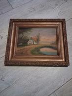 Schilderij ( tje ) ca 28 x 23 cm ( incl. lijst ), Ophalen of Verzenden