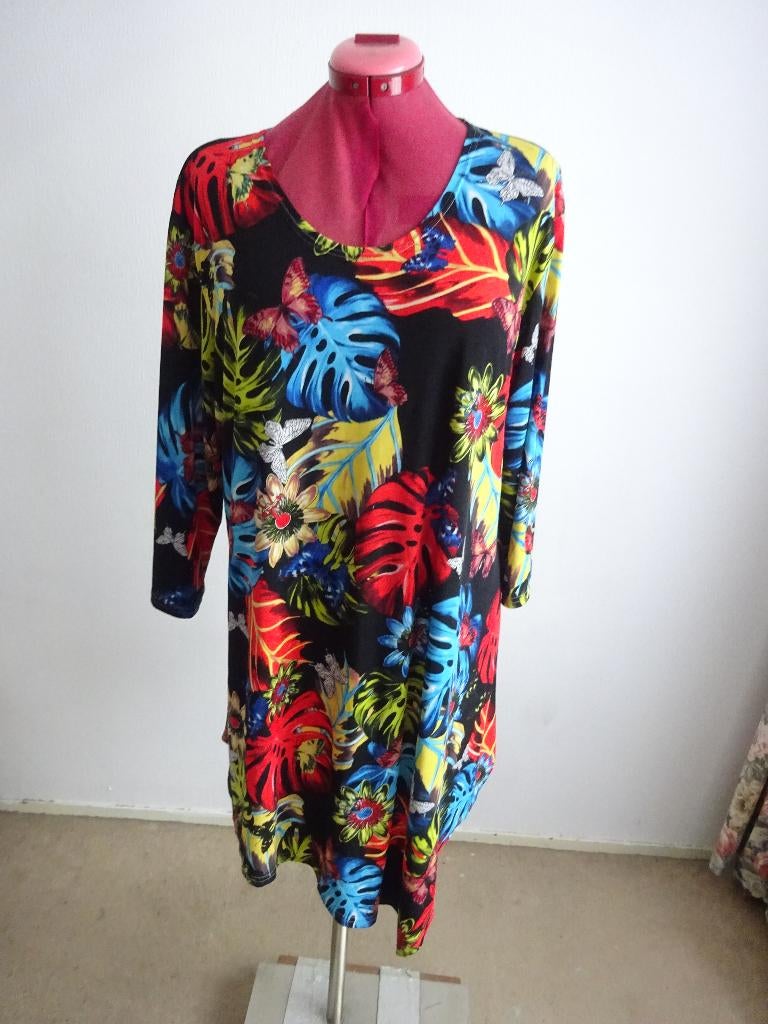 Magna tuniek-jurk mt 48/50, Kleding | Dames, Grote Maten, Overige kleuren, Jurk, Ophalen of Verzenden, Magna