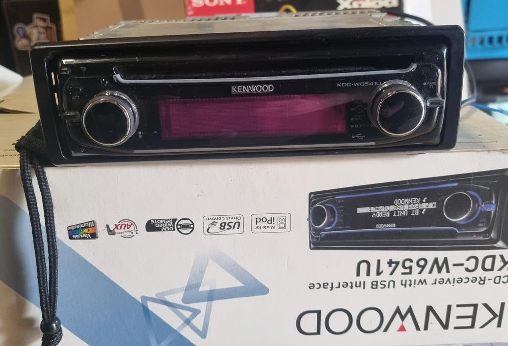 Kenwood KDC-W6541U CD-Receiver met USB, Auto diversen, Ophalen