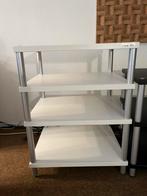 Creaktiv Trend 1-4 wit zilver hifi rack, Ophalen, Zo goed als nieuw