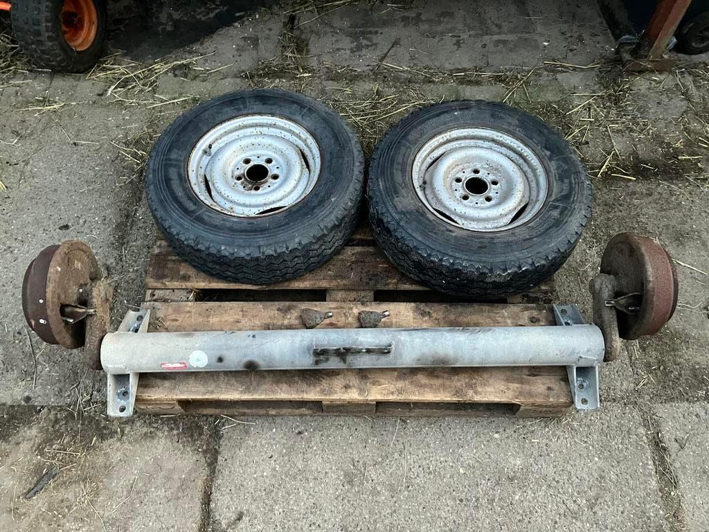 Knott torsie as aanhanger trailer geveerd aanhangwagen, Ophalen, Gebruikt