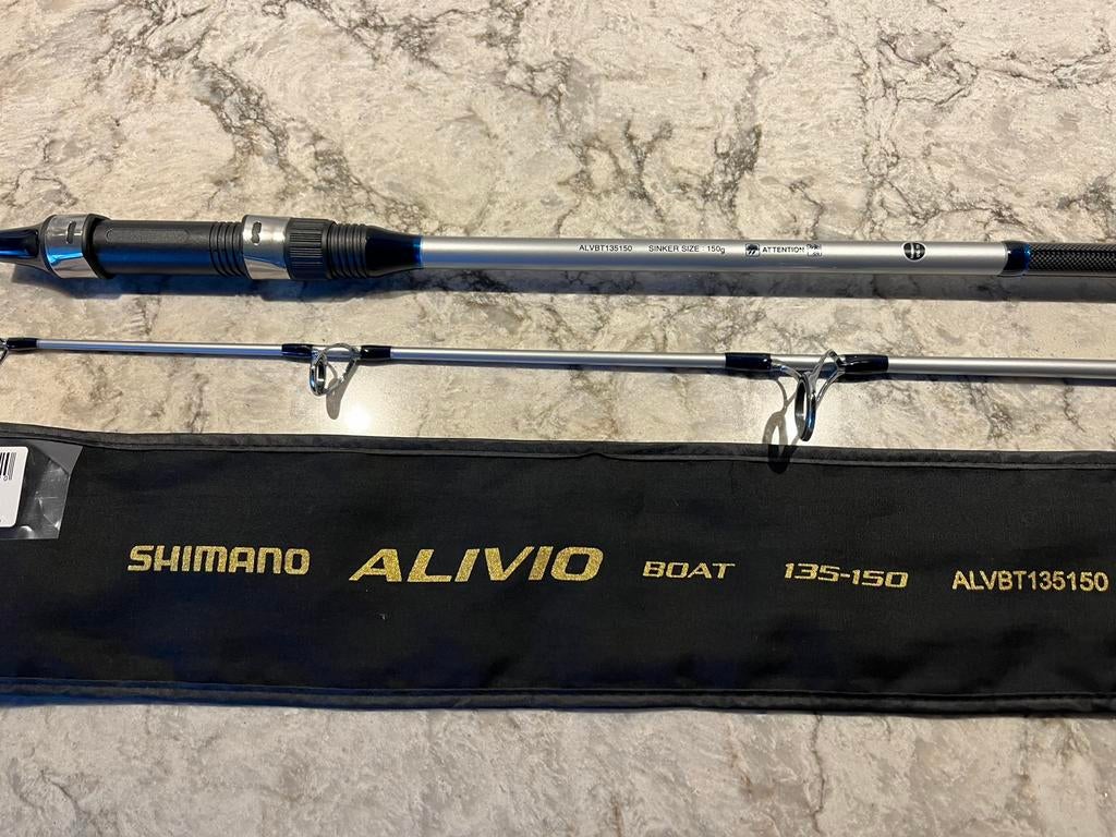 Nieuwe Shimano Alivio boothengel 150 gram, Ophalen of Verzenden, Nieuw, Werphengel