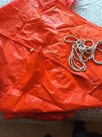 Grootzeil en fok Mirror dinghy, Ophalen, Gebruikt