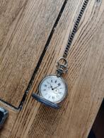 Antiek zakhorloge met ketting, Ophalen of Verzenden