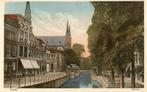 GOUDA – Gouwe met Gouwe- of Sint-Jozefkerk 1917 (DR006), Ophalen of Verzenden, Voor 1920, Gelopen, Zuid-Holland
