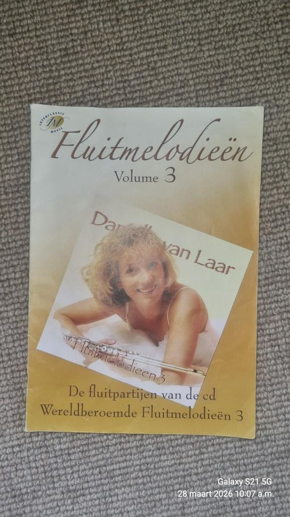 Fluitmelodieën Volume 3 bladmuziek, Ophalen of Verzenden
