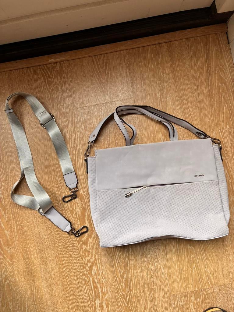 Originele handtas van Suri frey., Ophalen of Verzenden, Zo goed als nieuw, Beige, Handtas