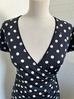 King Louie maat XL polka zwart witte crossdress jurk 3112, Zwart, Maat 46/48 (XL) of groter, Ophalen of Verzenden, Zo goed als nieuw