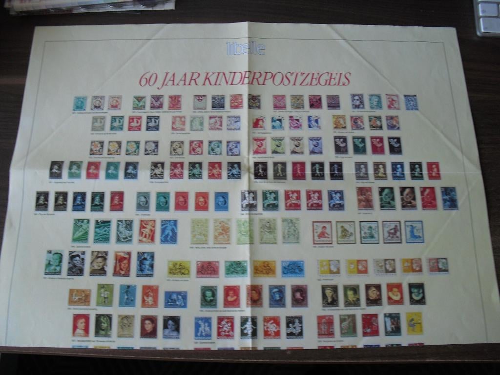Kinderzegels 60 jaar poster Libelle 1986 (S3199/200), Verzenden