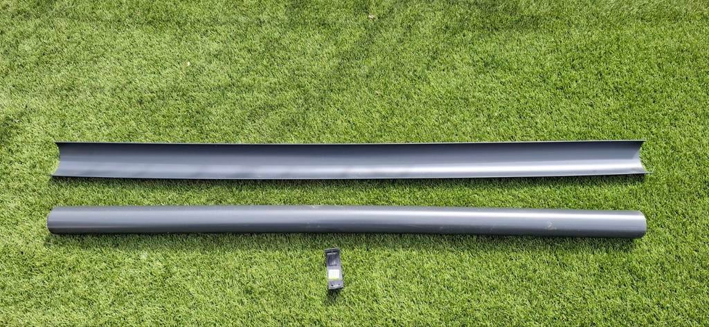 Mastgoot en pvc buis antraciet., Ophalen, Pvc, Nieuw, Minder dan 2 meter