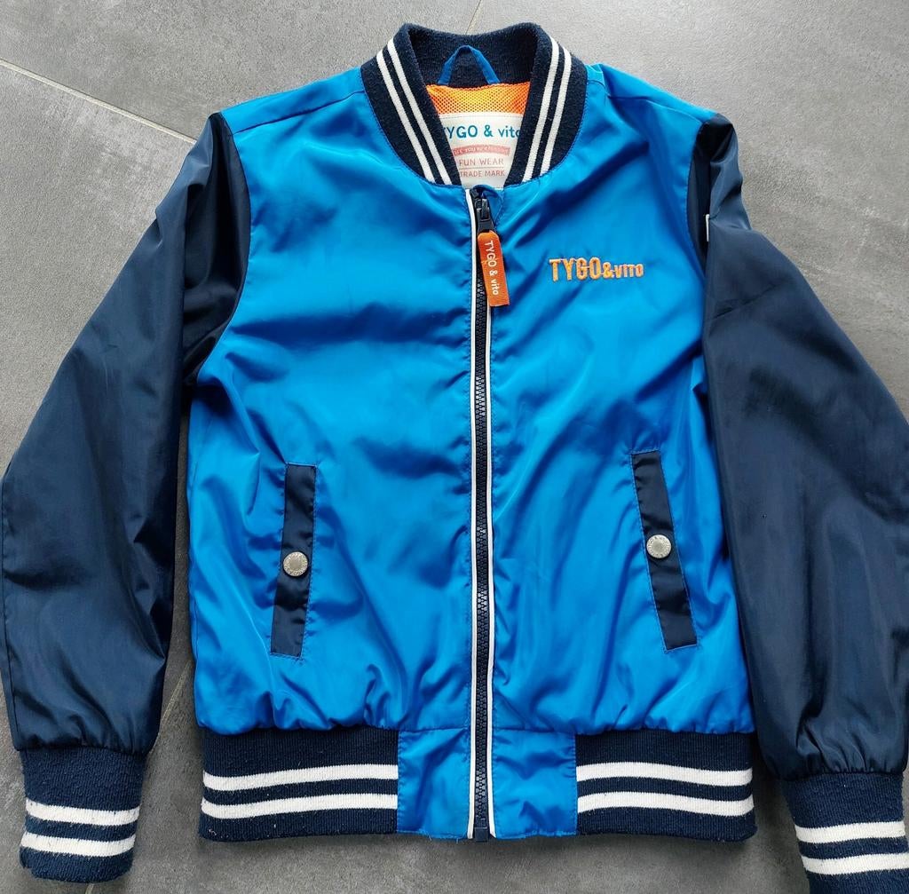 Zgan zomerjas Tygo & Vito 122/128., Tygo&Vito, Ophalen of Verzenden, Zo goed als nieuw, Jongen