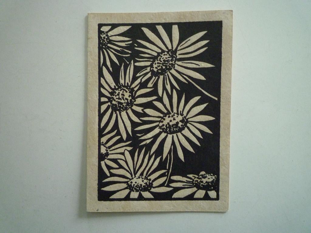 Unicef kaart met goudsbloem cactusbloem bloemen, Ophalen of Verzenden, 1980 tot heden, Overige thema's