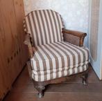 Vintage fauteuil | Webbing stoel, Huis en Inrichting, Fauteuils, Ophalen, Gebruikt, Stof, 50 tot 75 cm