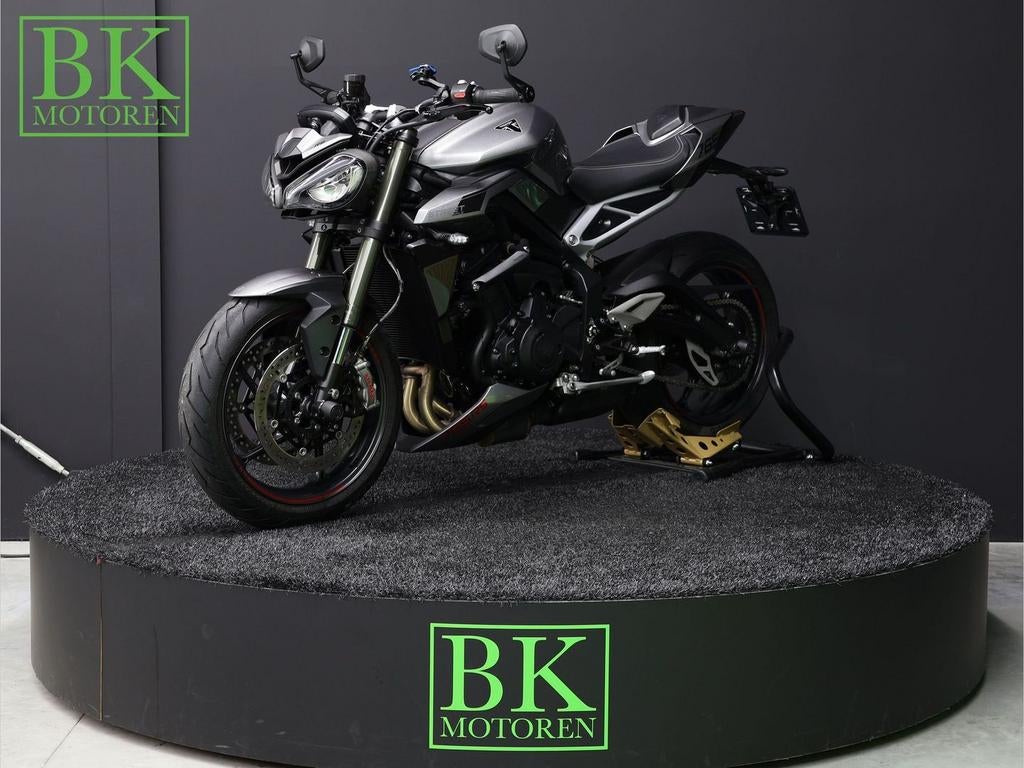 TRIUMPH STREET TRIPLE 765 RS | Silver Ice, Motoren, Motorrijbewijs A, Bedrijf, 765 cc, Meer dan 35 kW