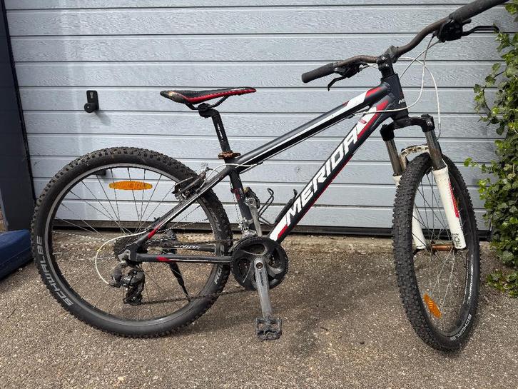 Kinder mtb Merida 26 inch, Fietsen en Brommers, Fietsen | Jongens, Gebruikt, 26 inch of meer, Handrem, Versnellingen, Ophalen