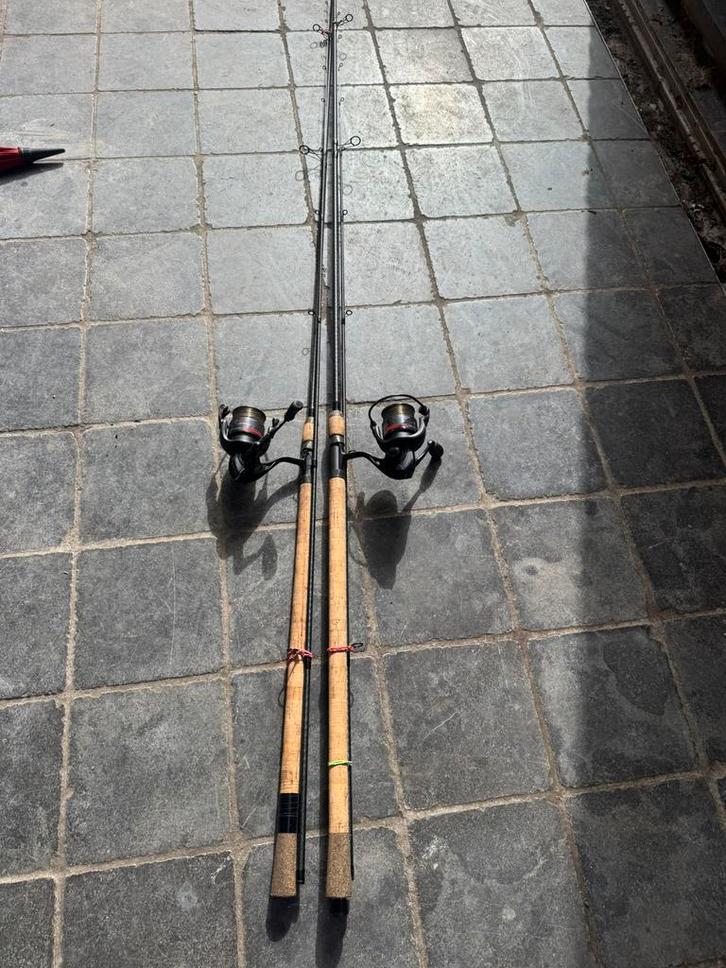 Feeders van drennan, Watersport en Boten, Hengelsport | Witvissen, Zo goed als nieuw, Werphengel, Ophalen