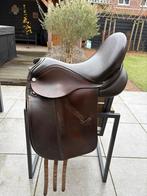 Albion platinum dressuurzadel donkerbruin 17 inch, Ophalen of Verzenden, Zo goed als nieuw, Dressuur