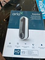 Arlo Essential Draadloze Video Deurbel - Nieuw in doos, Ophalen of Verzenden, Bewegingsdetectiesensor, Zo goed als nieuw, Draadloos