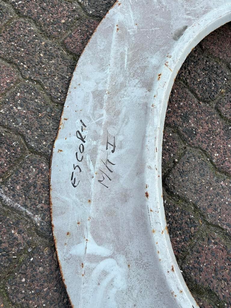 Wielrand Escort MK1 - Diverse Lasdelen Klassieke Ford, Auto-onderdelen, Gebruikt, ., Ophalen of Verzenden, Spatbord