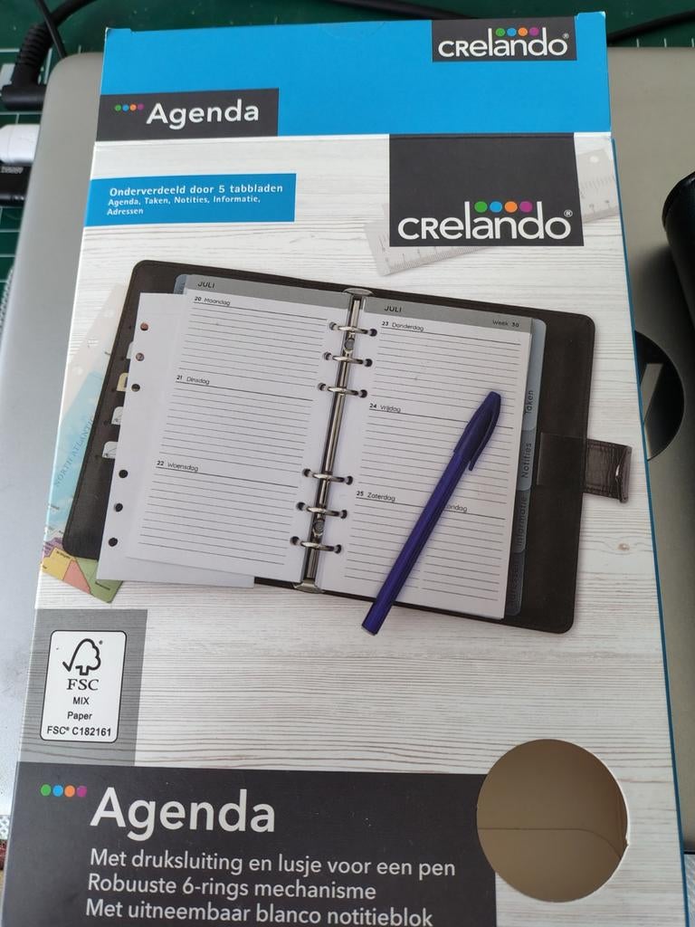 Crelando agenda, Ophalen of Verzenden, Nieuw