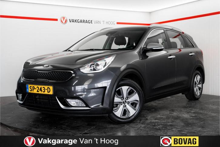 Kia Niro 1.6 GDi Hybrid DynamicLine (bj 2018, automaat), Auto's, Kia, Bedrijf, Te koop, Niro, ABS, Achteruitrijcamera, Airbags