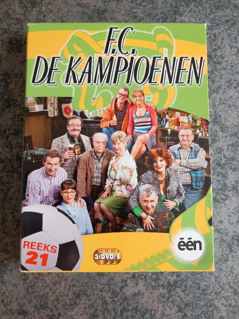 DVD FC De Kampioenen seizoen 21, Alle leeftijden, Ophalen of Verzenden, Gebruikt, Actiekomedie