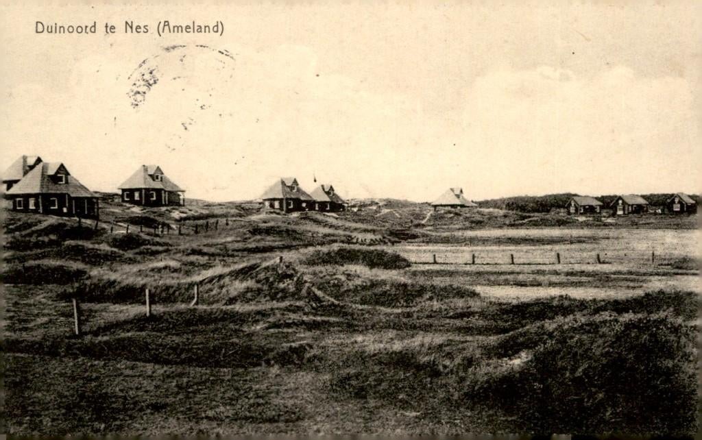 Nes Ameland Duinoord # 961, Verzenden, 1920 tot 1940, Gelopen, Waddeneilanden