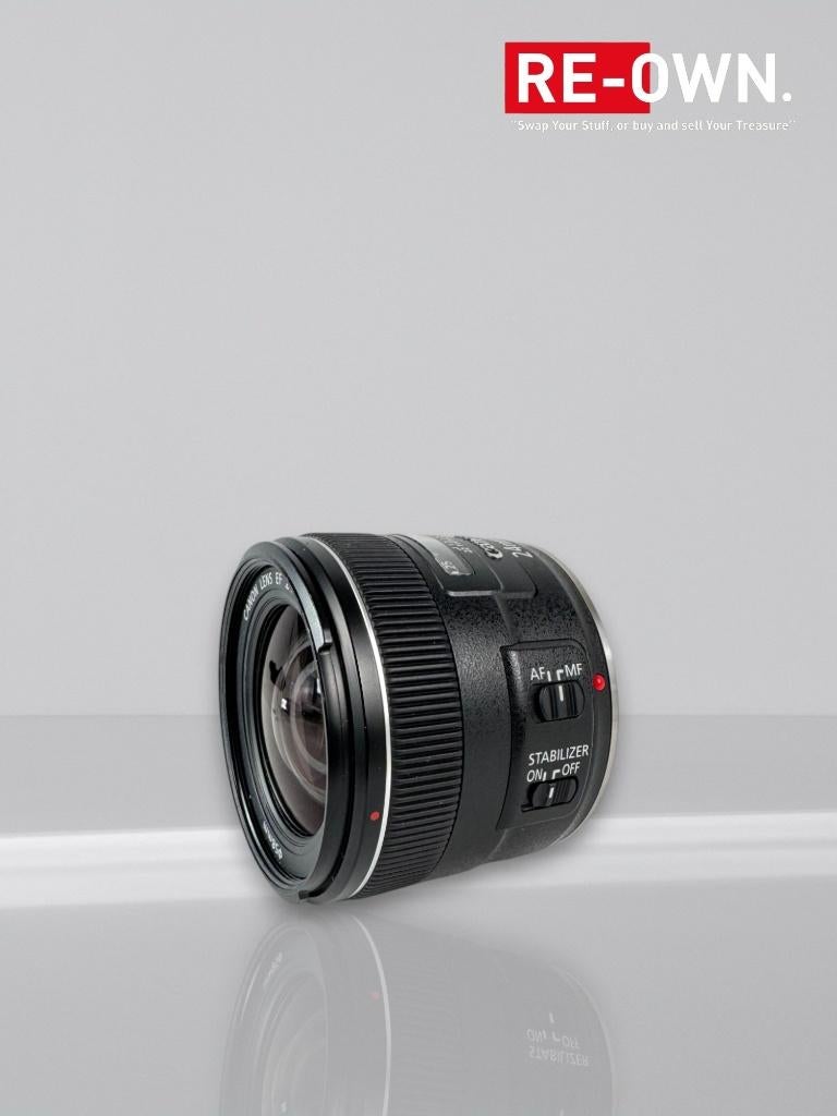 Canon EF 24mm F/2.8 IS USM (topstaat +garantie)Kom inruilen!, Canon, ., Zo goed als nieuw, .