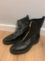 Zara TRF Dames Enkellaarzen Zwart Maat 40 - Zo goed als nieu, Ophalen of Verzenden, Zo goed als nieuw, Zwart, Lage of Enkellaarzen