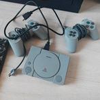PlayStation mini incl controllers en spellen, Spelcomputers en Games, Spelcomputers | Sony PlayStation 1, Ophalen, Zo goed als nieuw