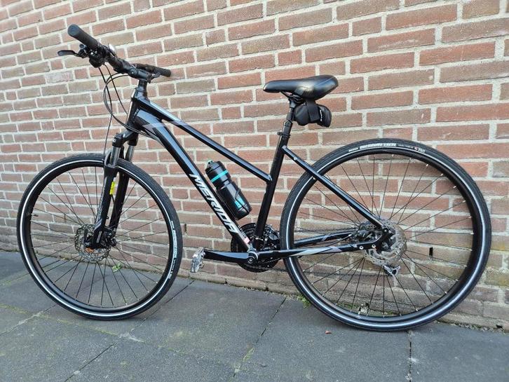 Damesfiets Merida Crossway, Fietsen en Brommers, Fietsen | Dames | Damesfietsen, Gebruikt, Overige merken, Versnellingen, 47 tot 50 cm