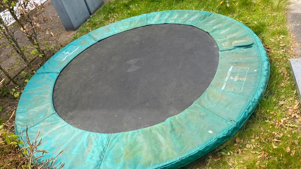 Trampoline Berg inground 270 GRATIS, Ophalen, Gebruikt