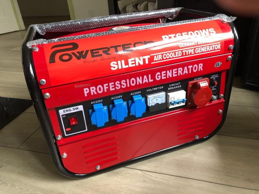 Powertech PT6500W aggregaat, Ophalen, Nieuw