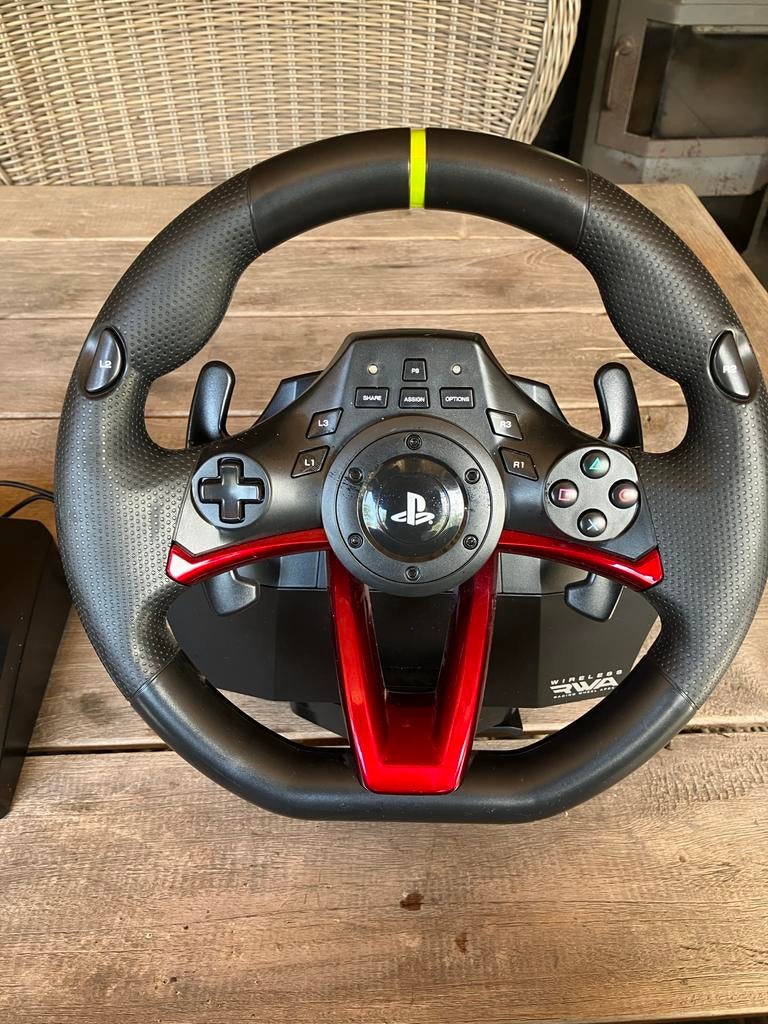 Hori Apex Draadloos Racestuur voor PlayStation en PC, Spelcomputers en Games, Ophalen, Zo goed als nieuw, Stuur of Pedalen, PlayStation 4