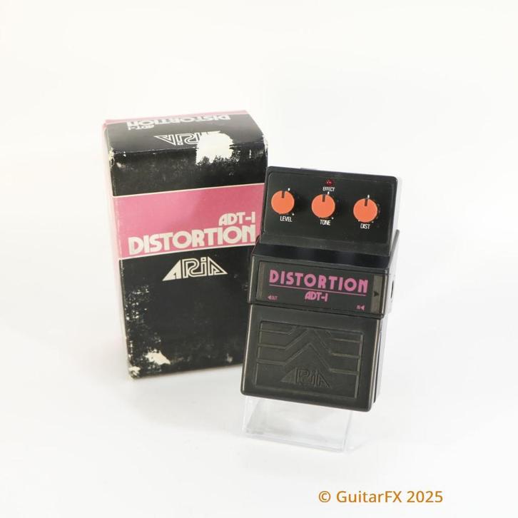 Aria ADT-1 Distortion (s/n 198125, Vintage, Made in Japan, M, Muziek en Instrumenten, Effecten, Gebruikt, Ophalen of Verzenden
