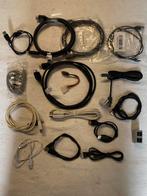 Grote Partij Diverse Kabels en Adapters, Computers en Software, Pc- en Netwerkkabels, Ophalen, Gebruikt