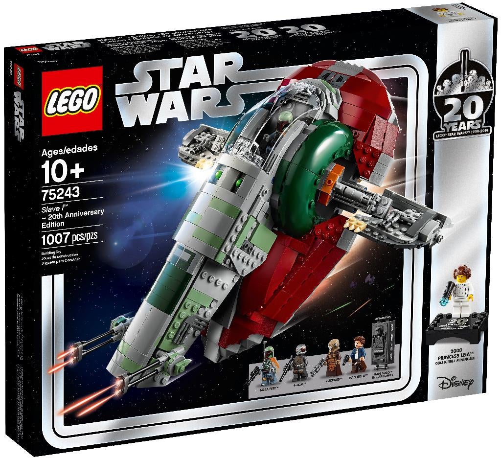 Lego Star Wars 75243 Slave I – uitgave ter ere van het 20-ja, Kinderen en Baby's, Speelgoed | Duplo en Lego, Ophalen of Verzenden