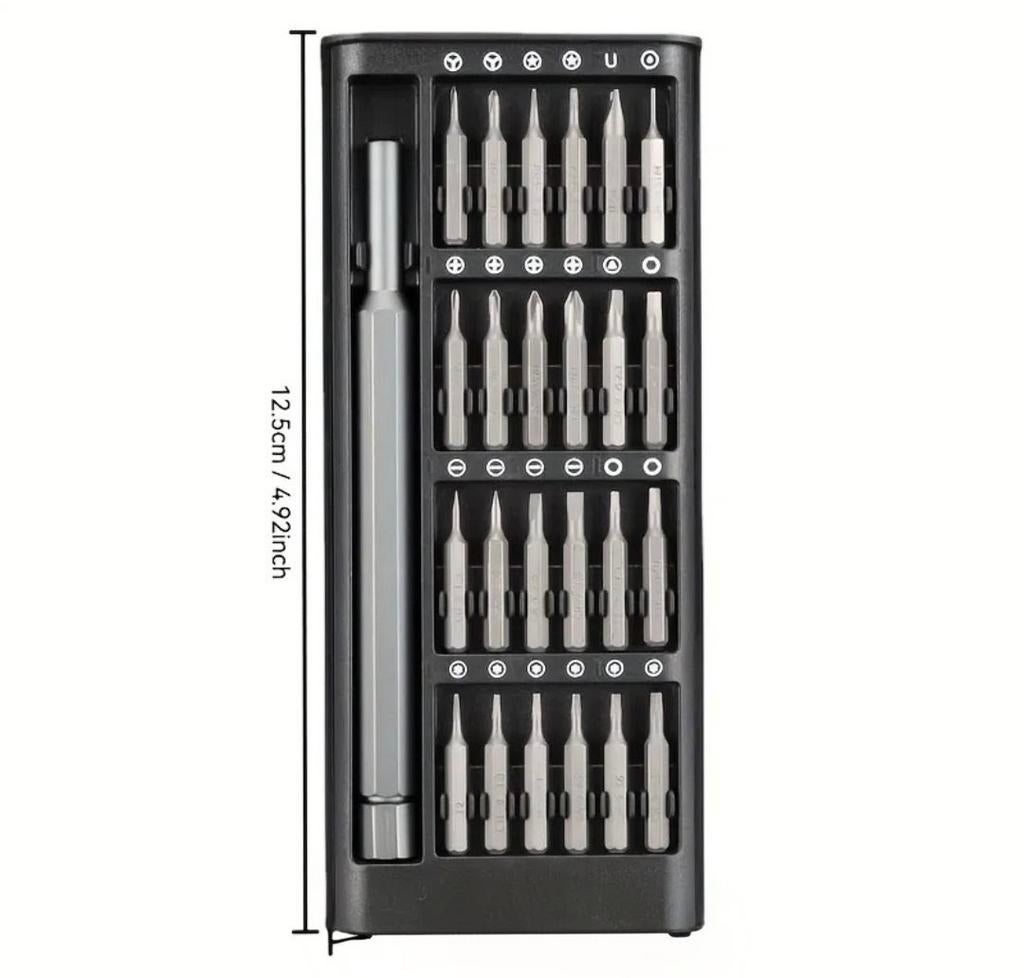 Precisie Schroevendraaierset - 24-in-1 Magnetische Bits, Nieuw, Generic Tools, Ophalen of Verzenden, Onbekend 1, 1234 AB Onbekendstad