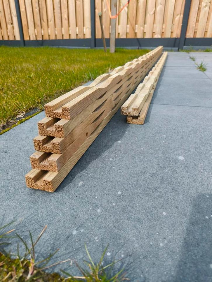 Geïmpregneerde ventilatielatten voor dak en gevel, Doe-het-zelf en Verbouw, Hout en Planken, Nieuw, Overige typen, Vuren, 300 cm of meer