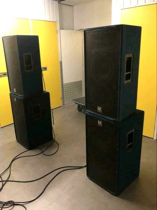 HK Audio Linear Pro set in zeer goede staat, Ophalen, Zo goed als nieuw, Audio
