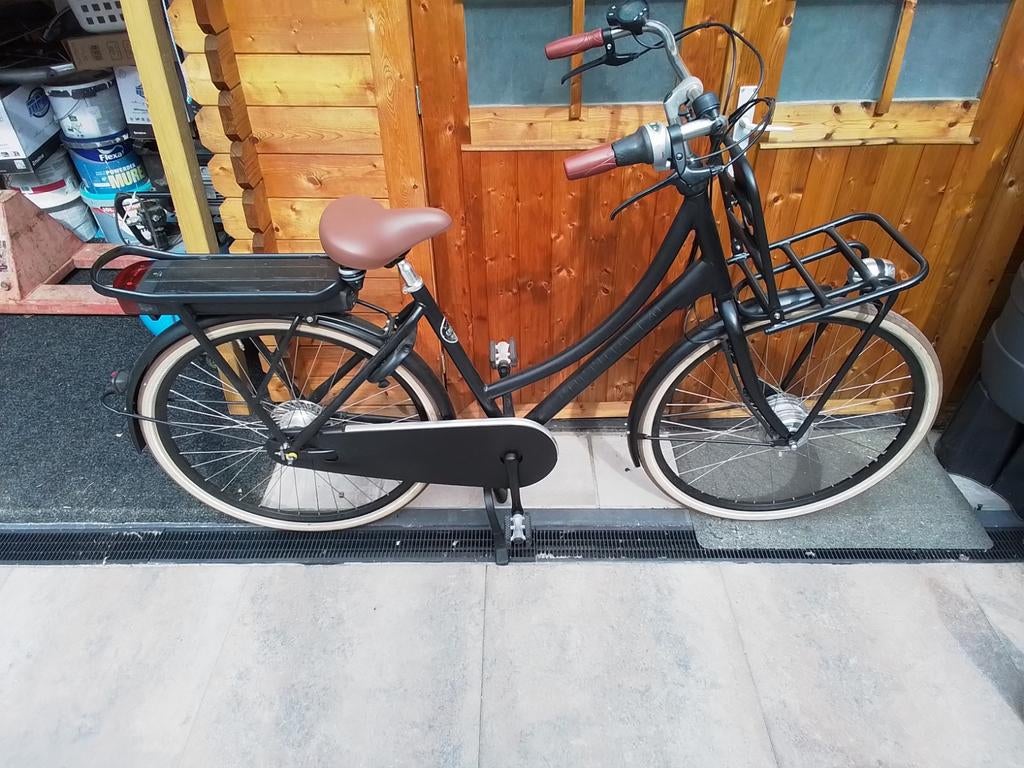 cortina U4 transportfiets e bike, Fietsen en Brommers, Fietsen | Dames | Damesfietsen, 47 tot 50 cm, Ophalen, Gebruikt, Overige merken