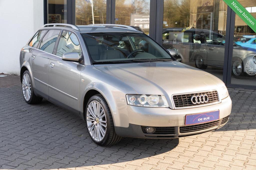 Audi A4 Avant 2.0 Exclusive|Nieuwe APK|Airco|Stoelverwarming, Auto's, Stof, Gebruikt, Zwart, 4 cilinders